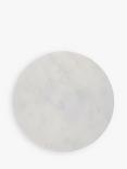 John Lewis Marble Cheeseboard, White