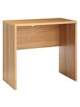 John Lewis Abacus Small Desk, FSC Certified (Oak Veneer), Natural