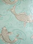 Osborne & Little Derwent Wallpaper, Aqua, W5796-06