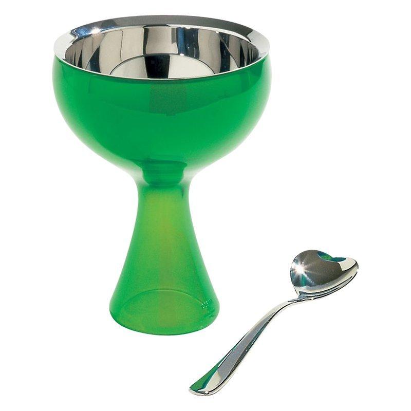 Alessi Big Love Bowl & Spoon Ice Cream Set