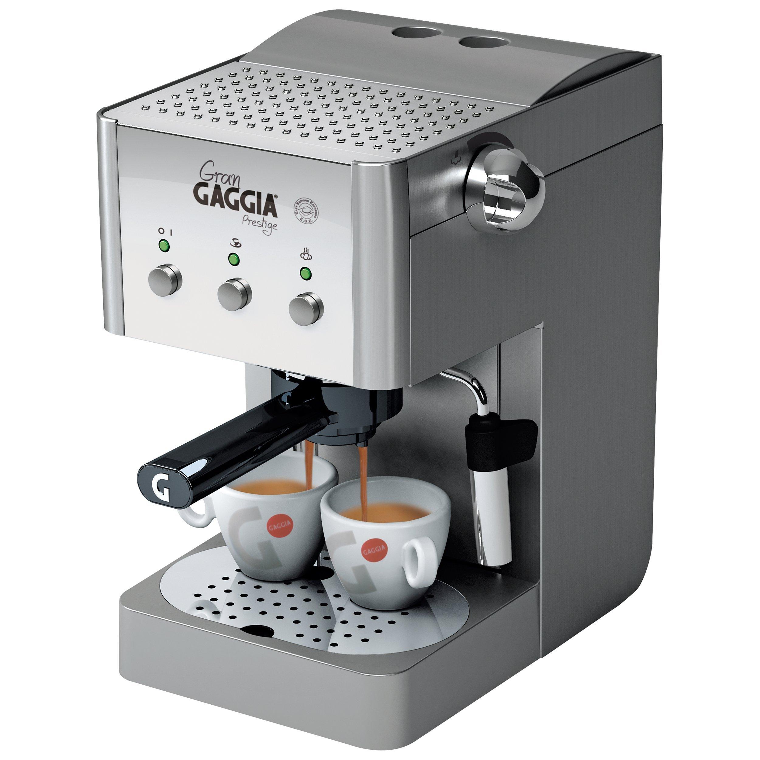 Gaggia Gran Gaggia Prestige RI8327 01 Manual Espresso Coffee Machine Stainless Steel