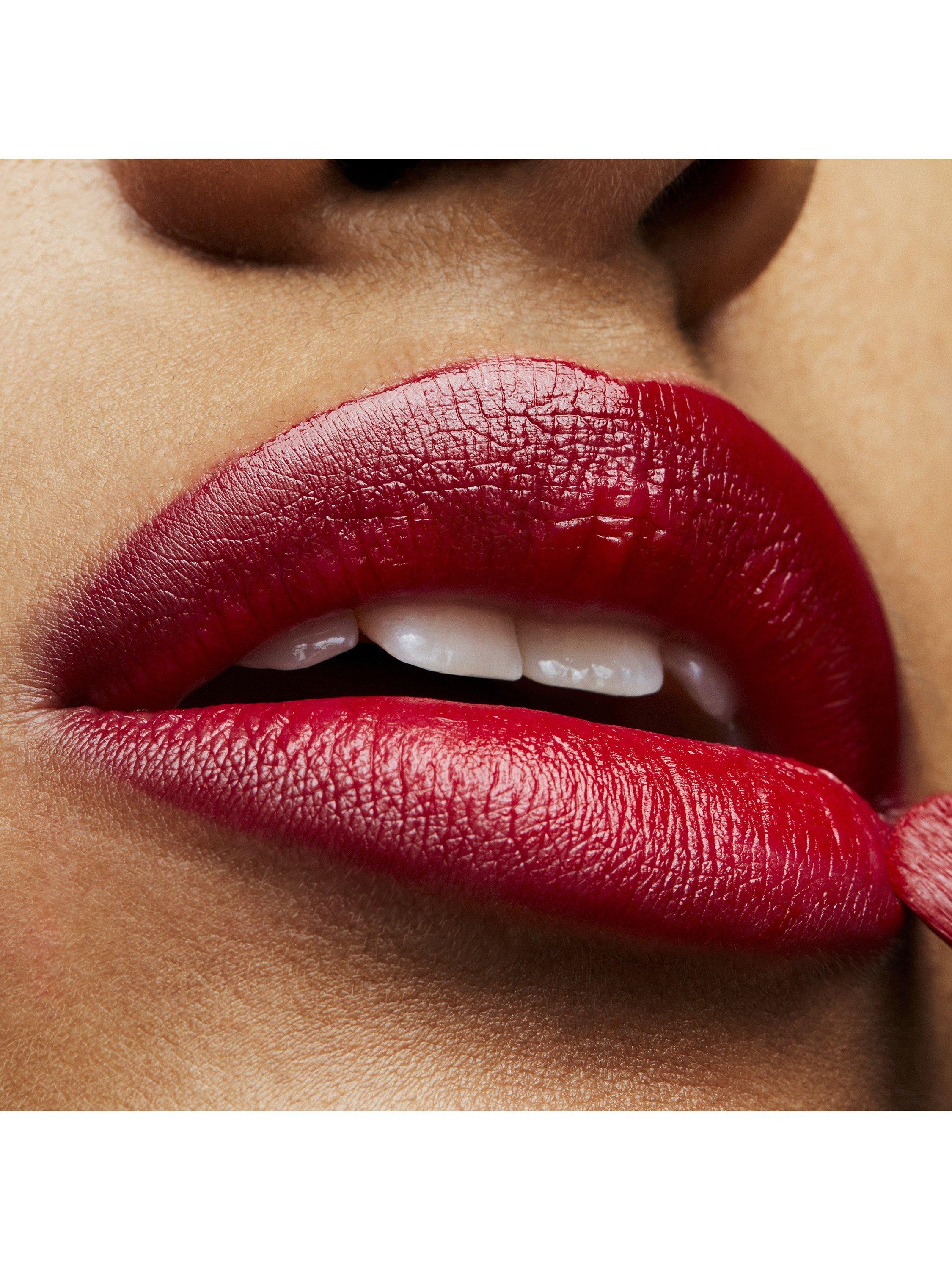 Product image 3 of 4, which shows MAC Satin Lipstick, MAC Red