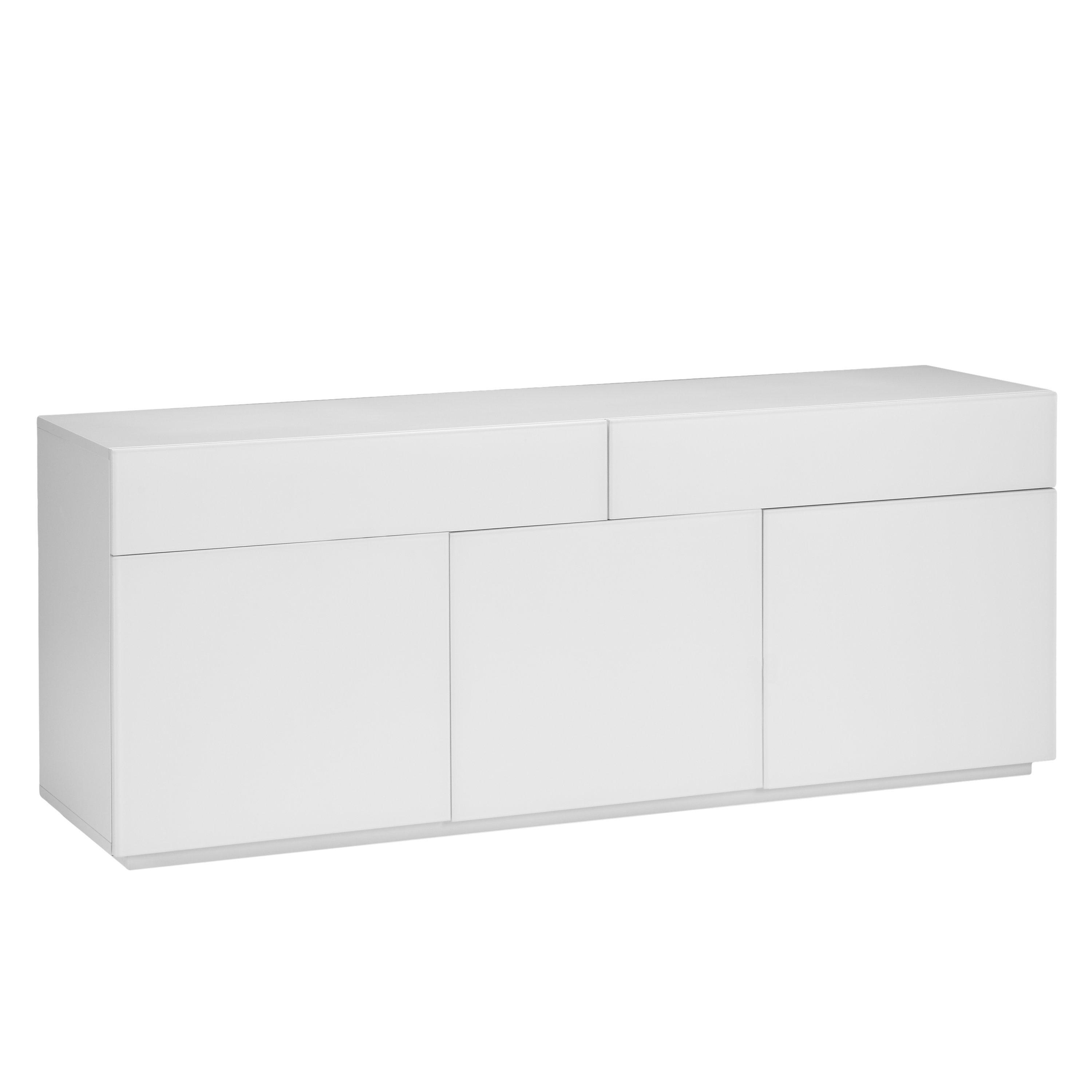 John Lewis Treviso Sideboard, Matt White
