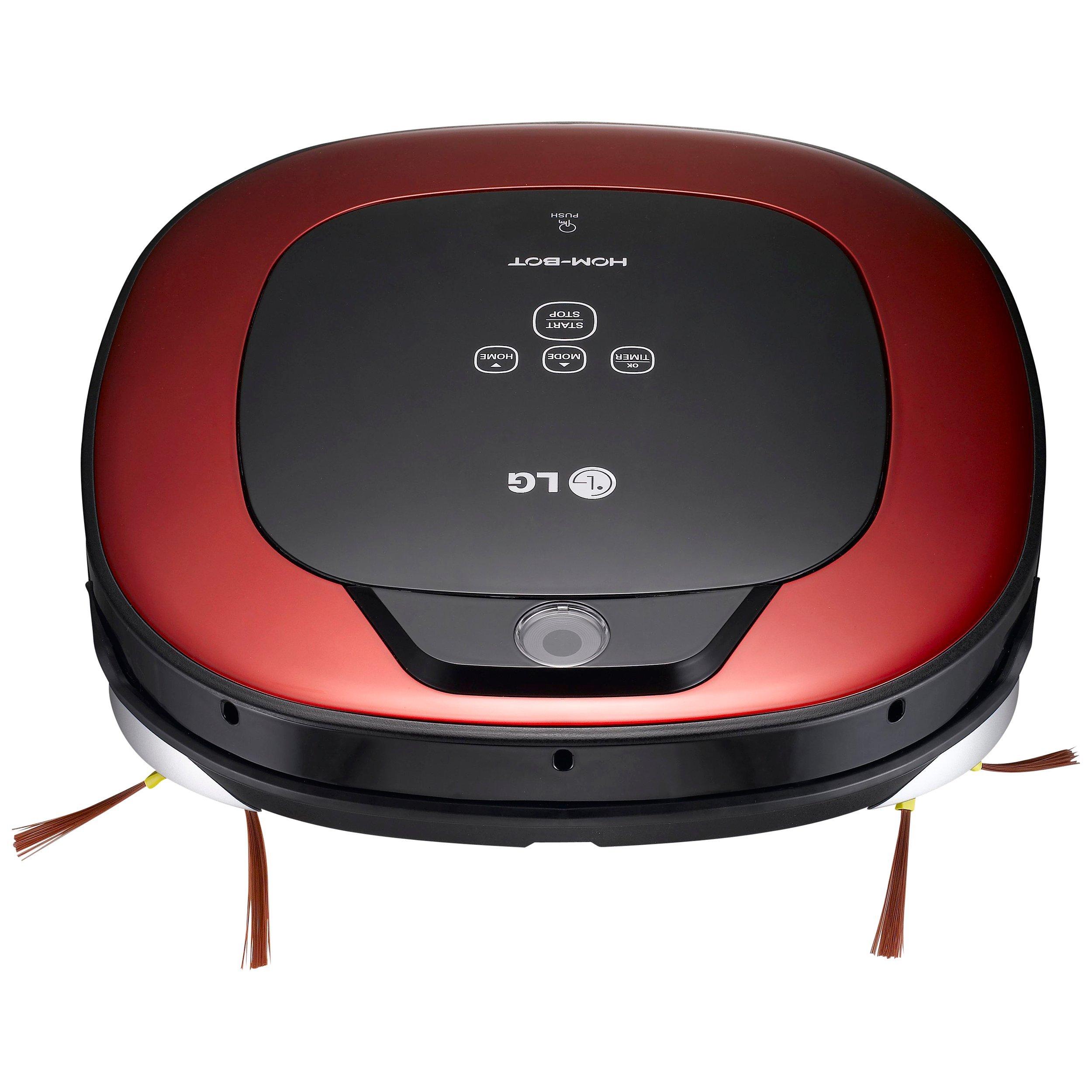 LG HOM-BOT SQUARE VR62601LV Robot Vacuum Cleaner, Italian Red LG HOM-BOT SQUARE VR62601LV Robot Vacuum Cleaner, Italian Red
