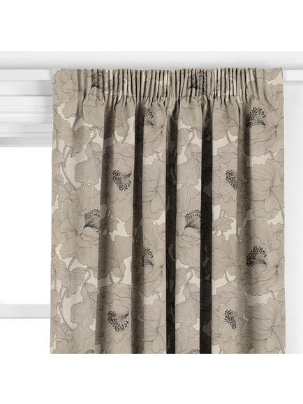 John Lewis Atulya Flower Made to Measure Curtains or Roman Blind, Cream - view 2, Cream