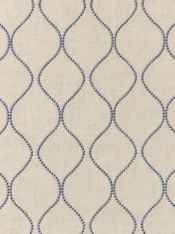 John Lewis Ellewood Knot Made to Measure Curtains or Roman Blind, Denim, Denim
