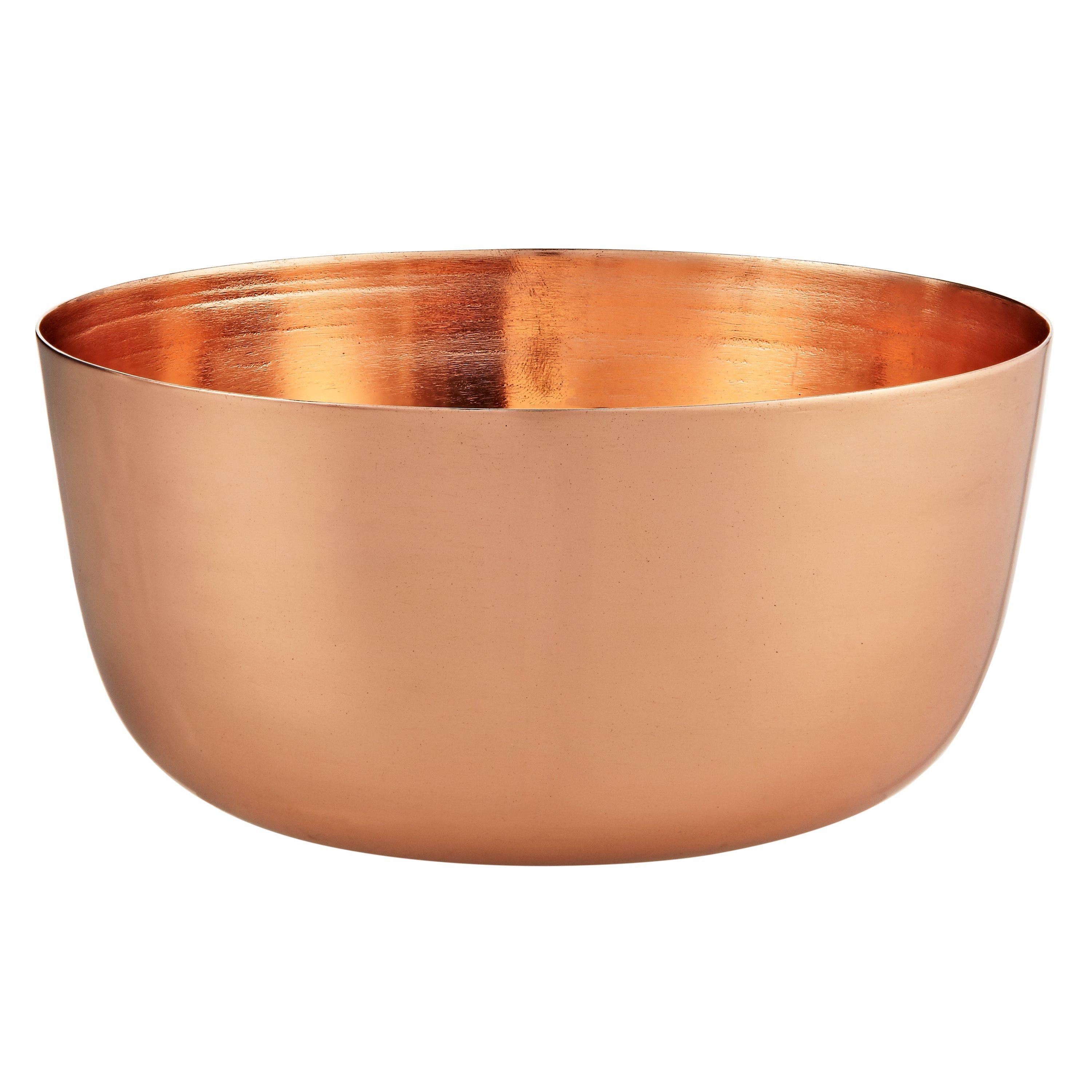 John Lewis & Partners Bowl, Copper, H8cm x W15cm