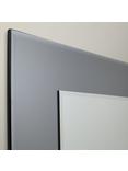 John Lewis Marietta Wall Mirror, Smoke, 101 x 75cm