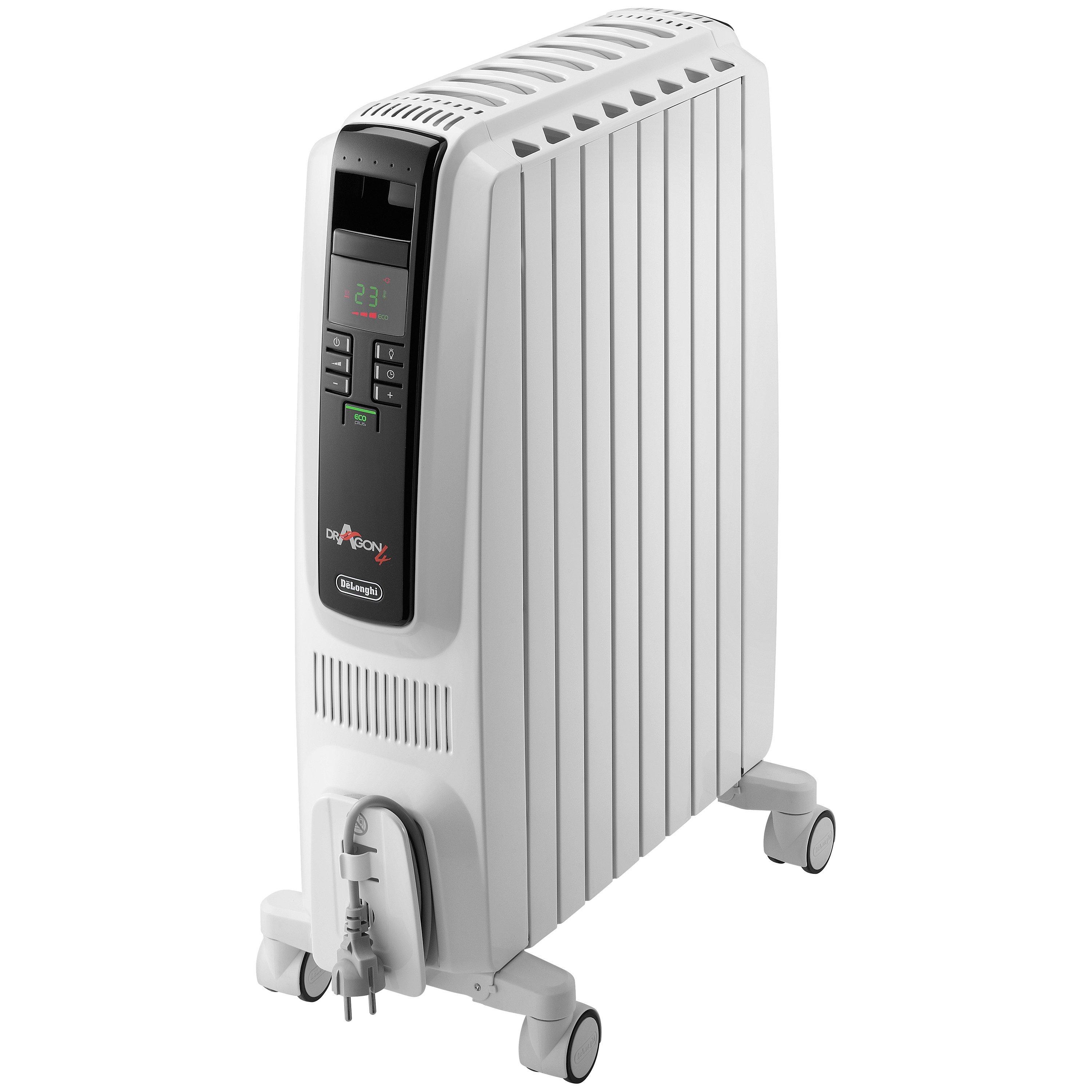 De'Longhi Dragon 4 TRD4 0820E 2kW Oil-Filled Radiator