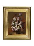 Brookpace Lascelles Rijksmuseum, Hans Bollongier 'Still Life with Flowers' Framed Canvas Print, 34 x 29cm