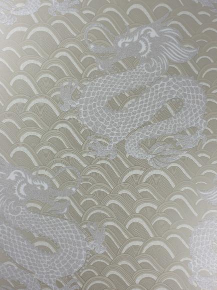 Matthew Williamson Celestial Dragon Wallpaper, Multi W6545-02