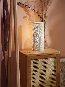 John Lewis Devon Table Lamp - view 2, White