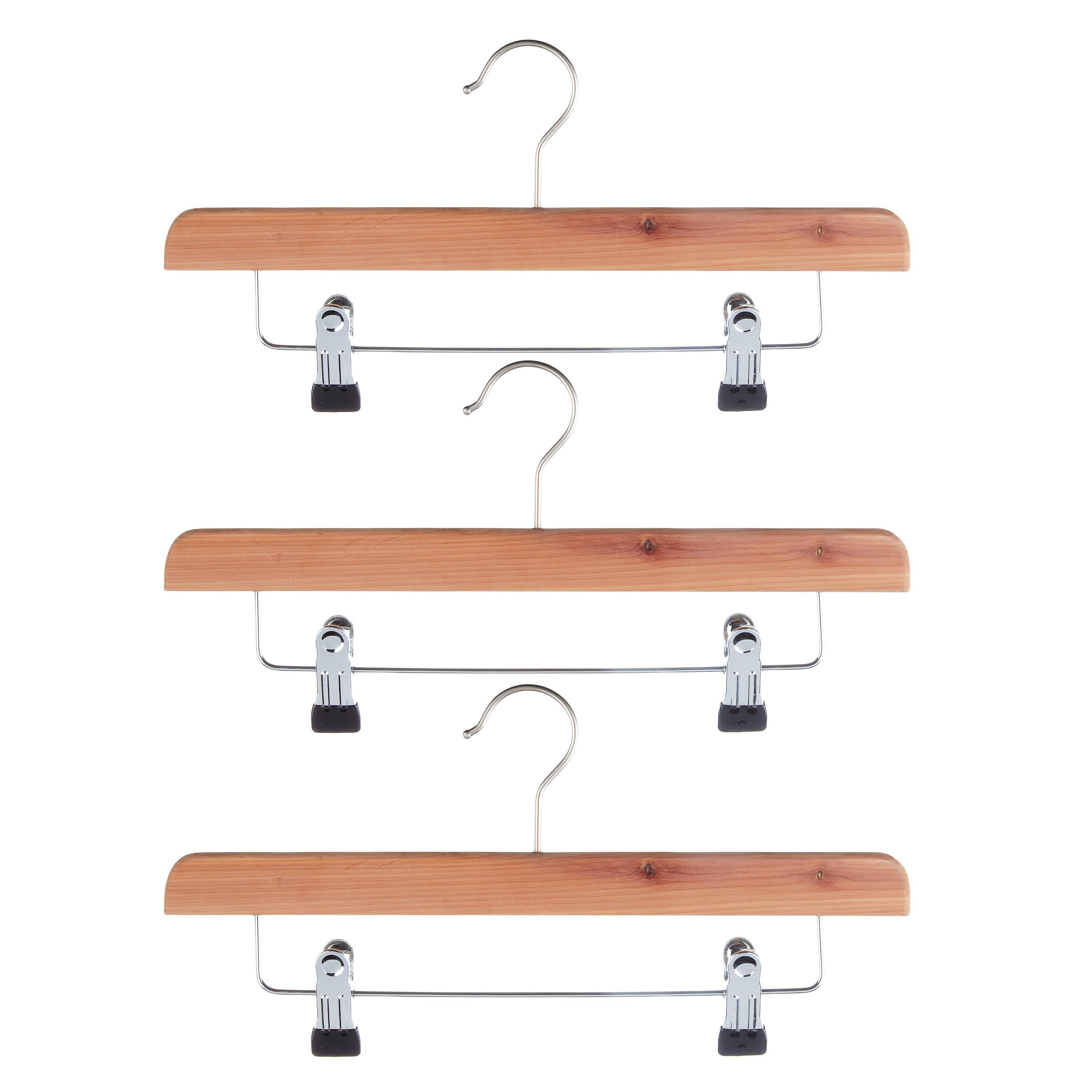 John Lewis Partners Clip Hangers FSC certified Cedar Pack of 3