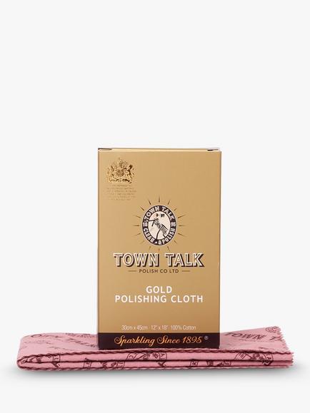 Town Talk Brilliant Gold Polishing Cloth, 