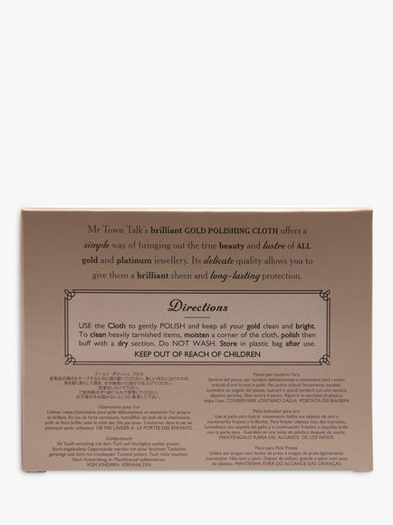 Town Talk Brilliant Gold Polishing Cloth - view 2, 
