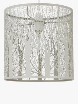 John Lewis Devon Easy-to-Fit Small Ceiling Shade - view 2, Taupe