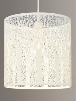 John Lewis Devon Easy-to-Fit Small Ceiling Shade, White