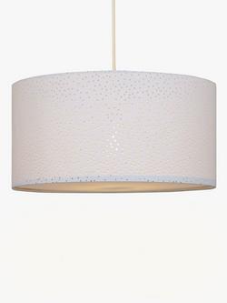 John Lewis Alice Starry Sky Easy-to-Fit Ceiling Shade - view 2, White