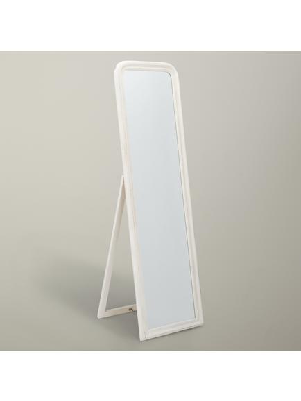 John Lewis Distressed Cheval Mirror, 170 x 50cm, Cream, Cream