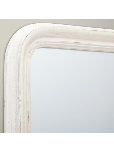 John Lewis Distressed Cheval Mirror, 170 x 50cm, Cream - view 2, Cream