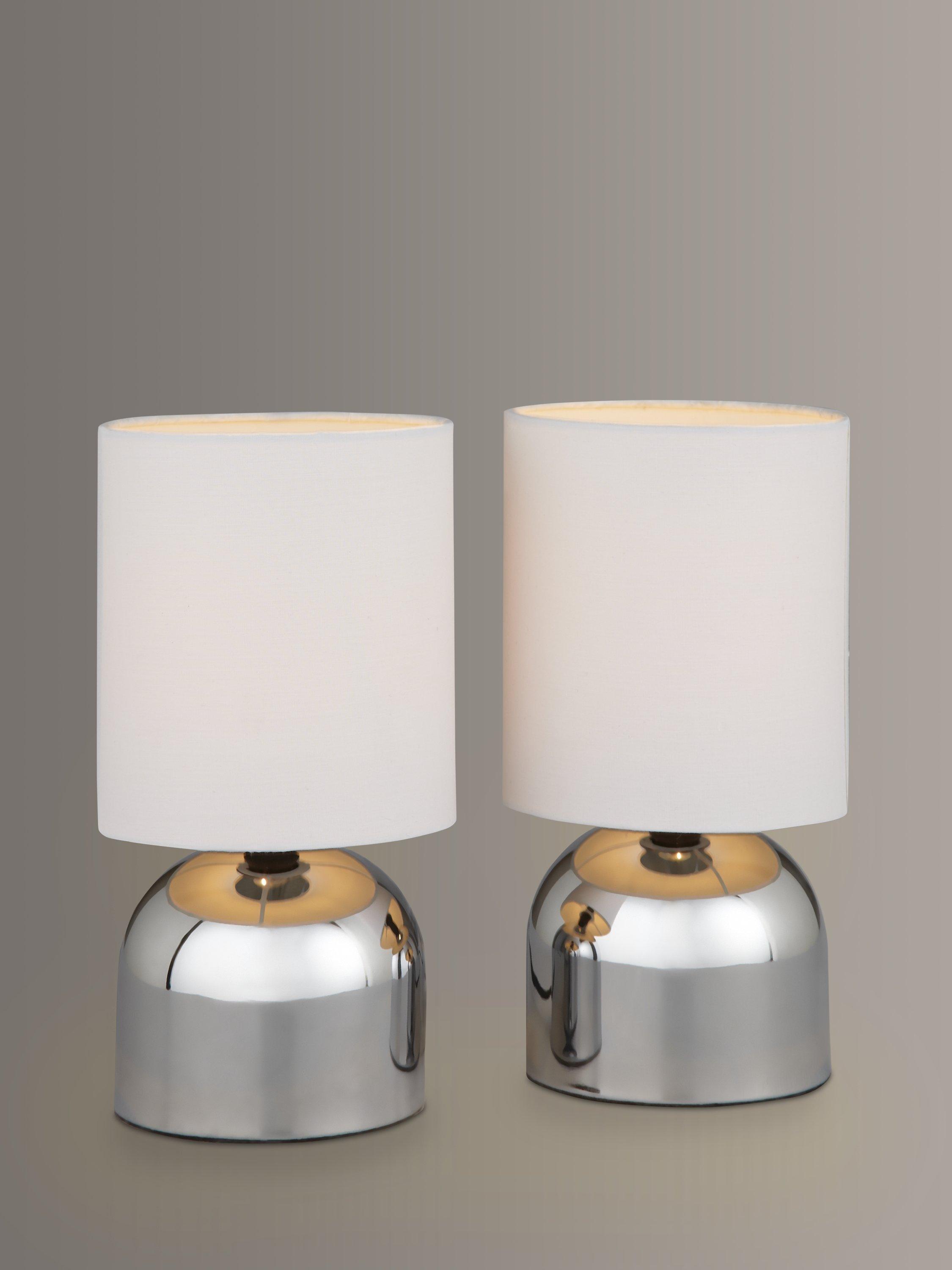 2 bedside fashion lamps