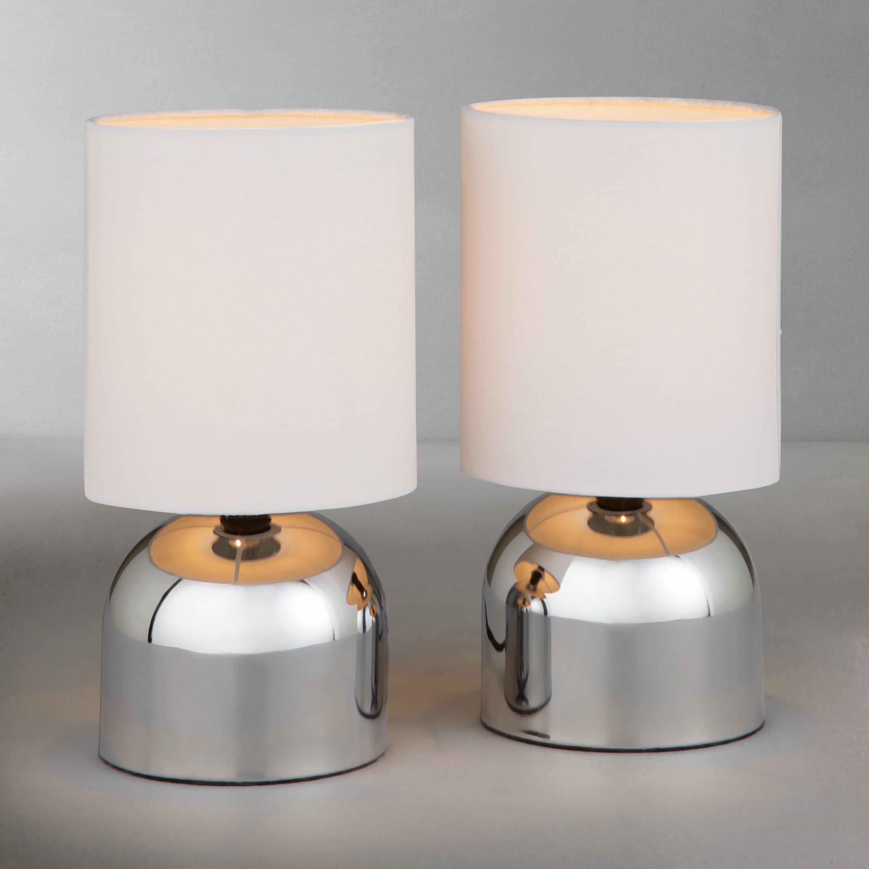John Lewis ANYDAY Lucy Touch Table Lamps Set of 2