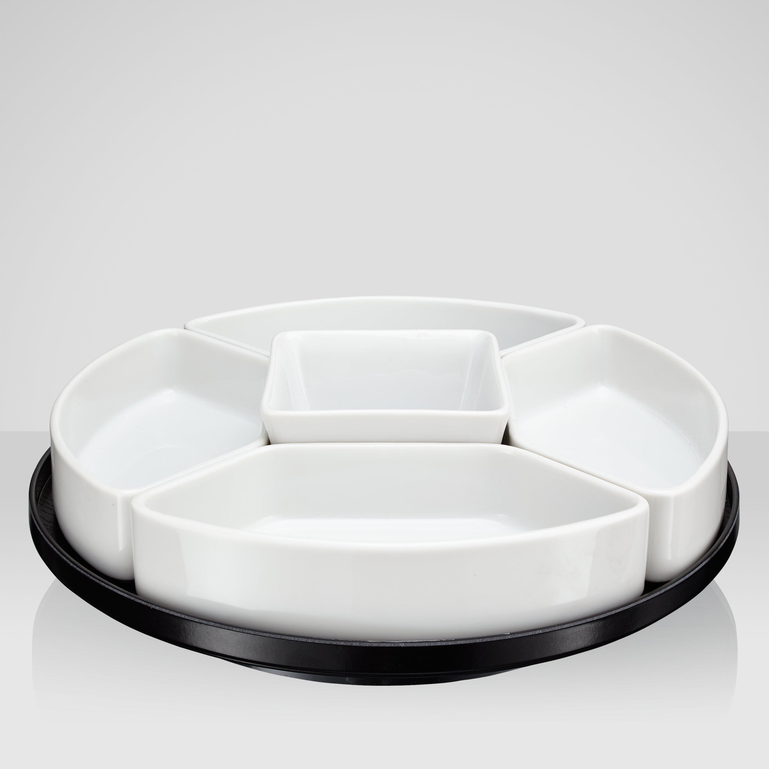John Lewis Lazy Susan, Dia.24cm, White