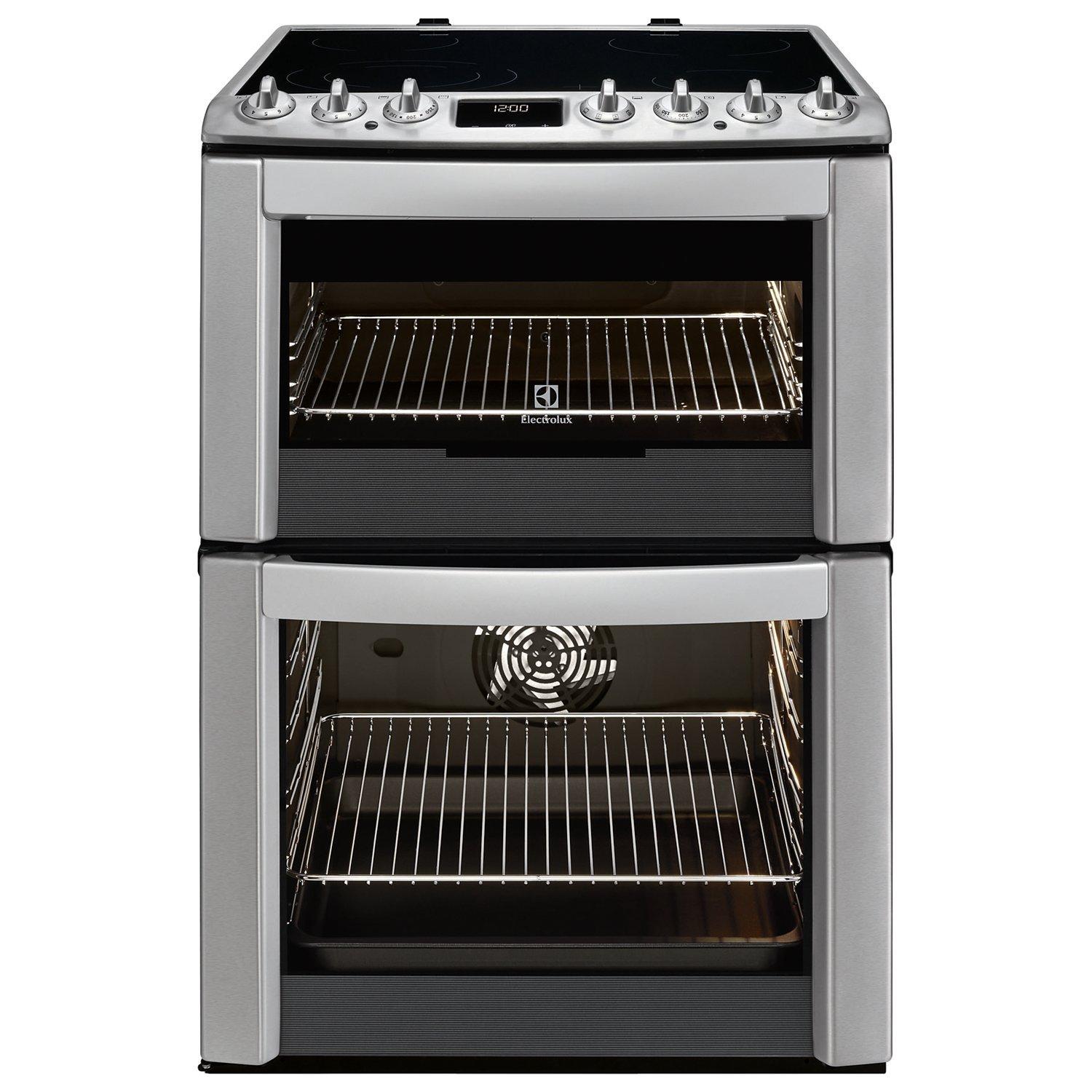 Electrolux EKC6562AOX Electric Cooker, Stainless Steel