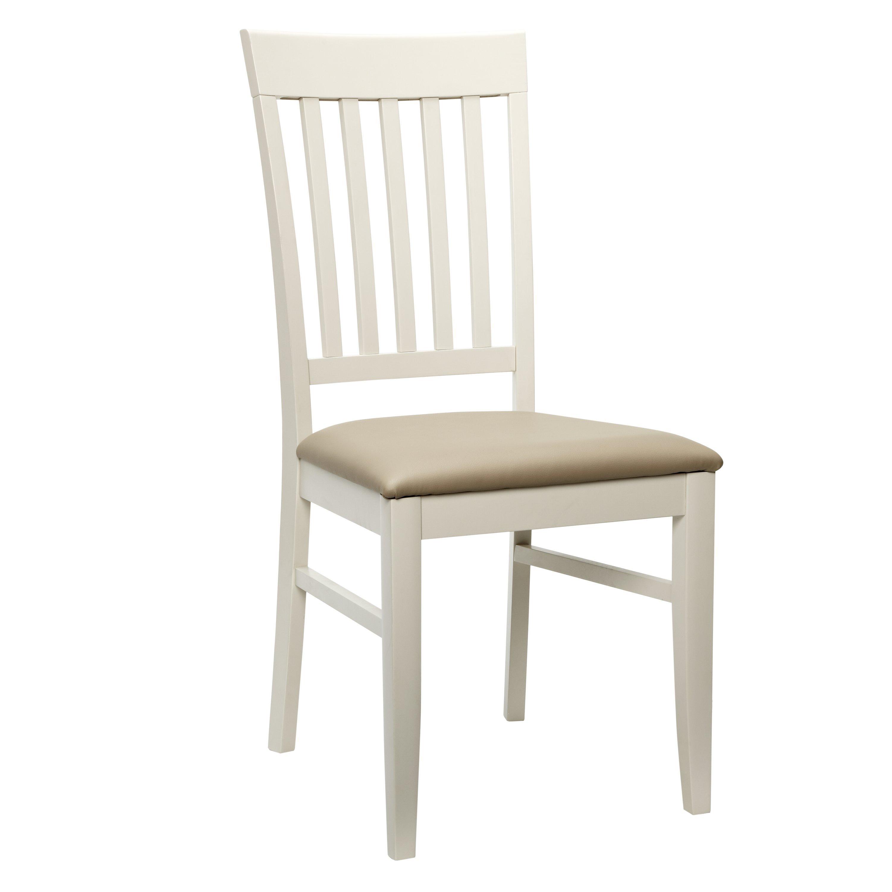 John Lewis Partners Alba Slat Back Dining Chair Soft Grey Oak