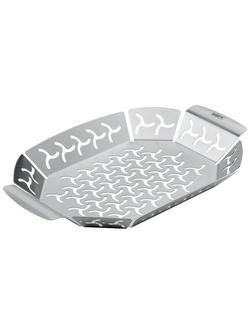 Weber Premium Grilling Basket, Small, Steel