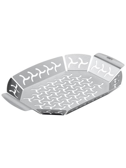 Weber Premium Grilling Basket, Small, Steel