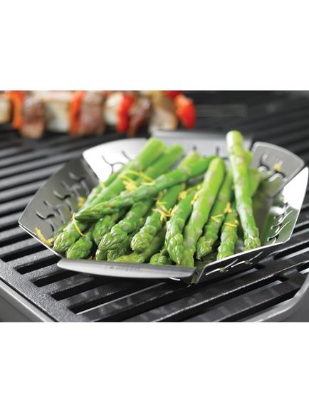 Weber Premium Grilling Basket, Small - view 2, Steel