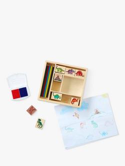 Melissa & Doug Dinosaur Stamp Set, Multi