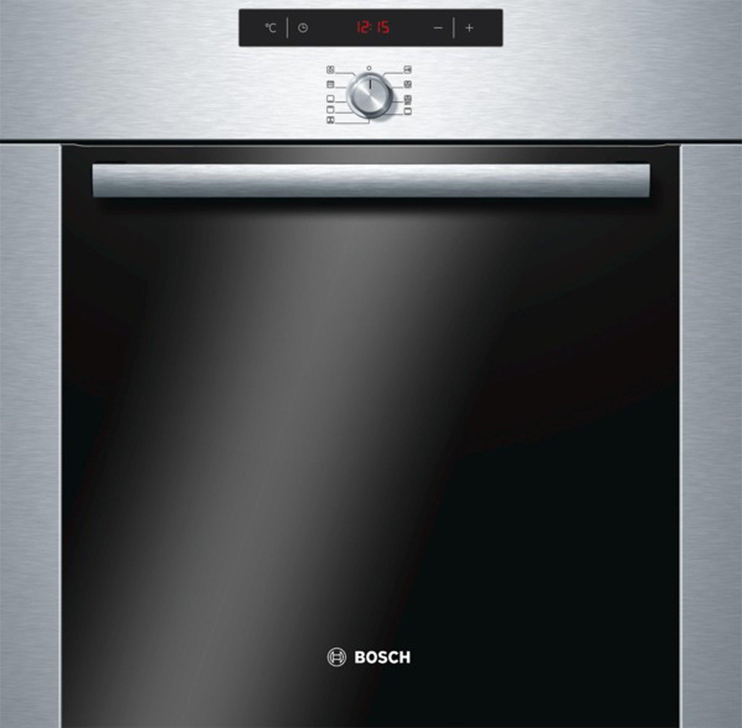 Bosch Classixx HBA64B251B Single Electric Oven, Brushed Steel