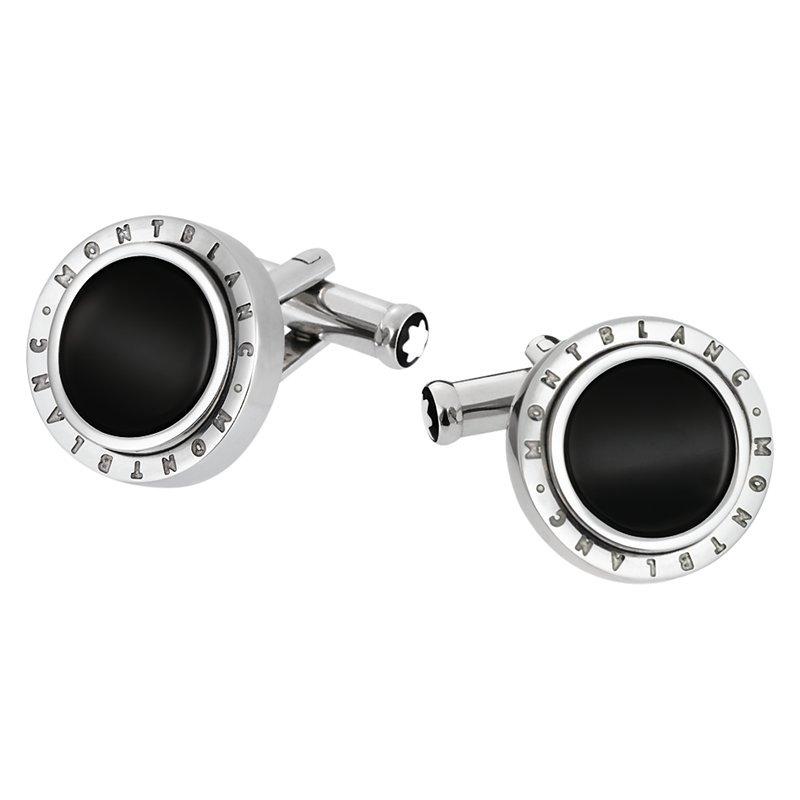 Montblanc Contemporary Onyx Cufflinks, Black