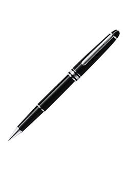 Montblanc Meisterstück Platinum Line Classique Rollerball Pen, Black, Black