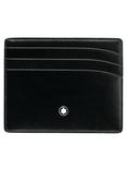 Montblanc Meisterstück Leather 6 Card Wallet, Black