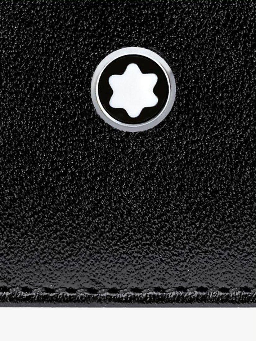 Product image 2 of 2, which shows Montblanc Meisterstück Leather 6 Card Wallet, Black