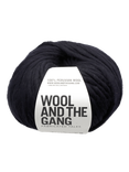Wool And The Gang Crazy Sexy Super Chunky Yarn, 200g, Space Black
