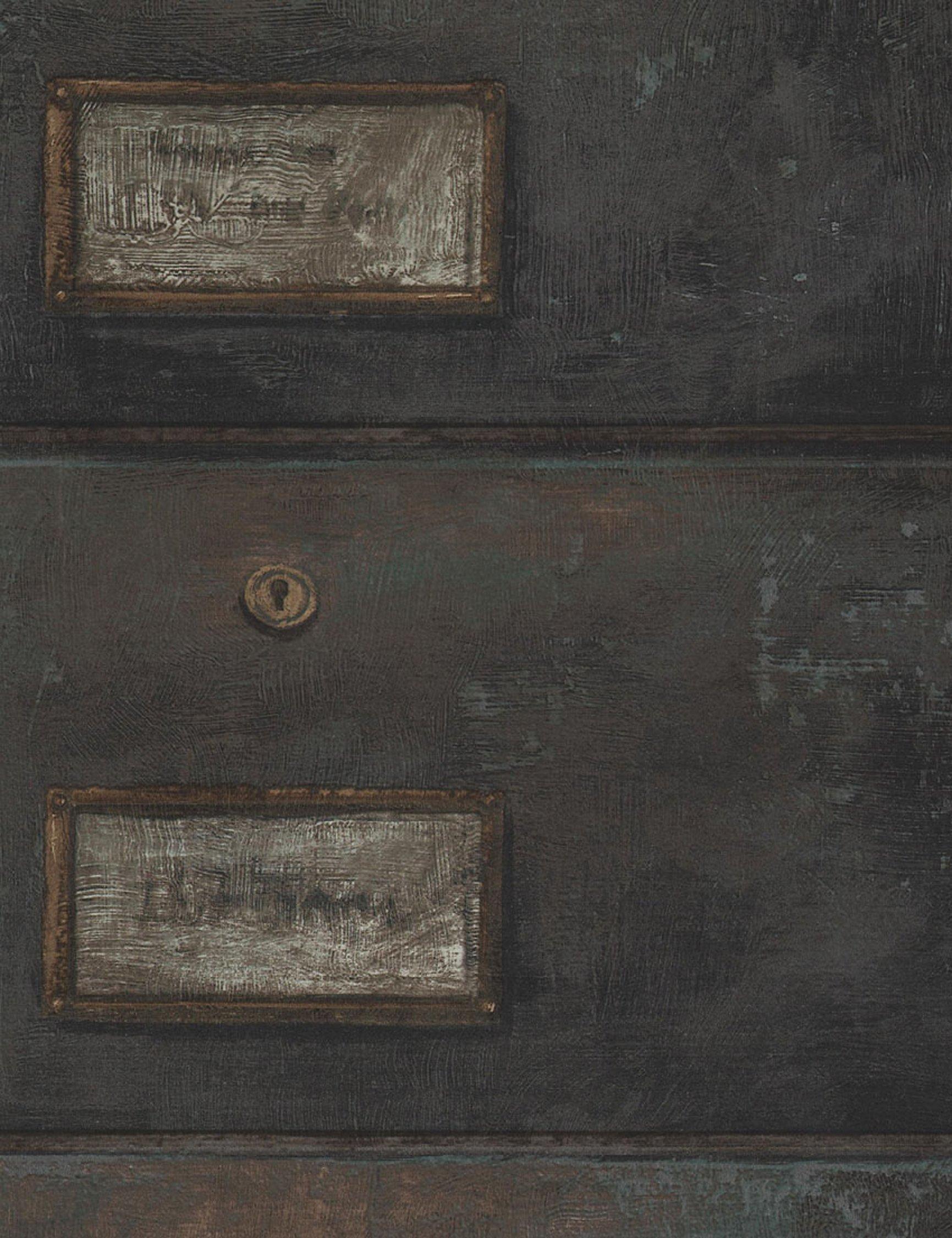 Andrew Martin Curator Wallpaper, Oxidised, CU01