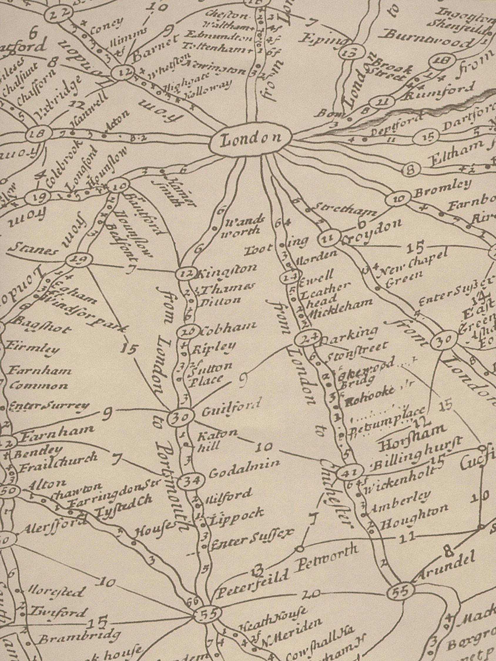 Andrew Martin Traveller Wallpaper, Parchment, T04
