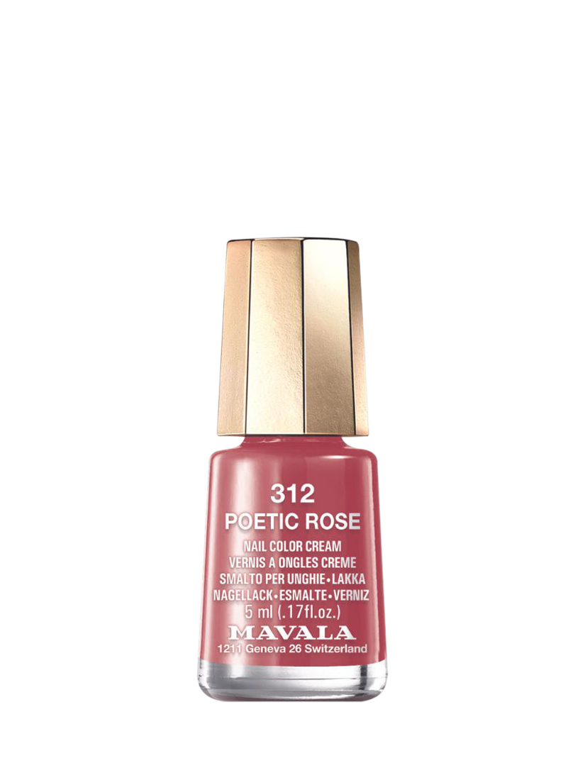 Product image 1 of 3, which shows Mavala Mini Colour Nail Polish - Cream, 312 Poetic Rose