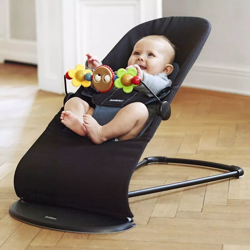 BabyBjorn Bouncer Balance Soft Black Grey