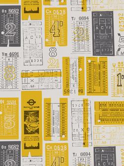 Mini Moderns Hold Tight Wallpaper, Mustard