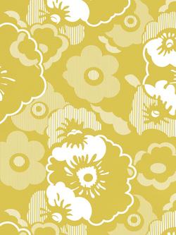 Mini Moderns Alice Wallpaper, Mustard