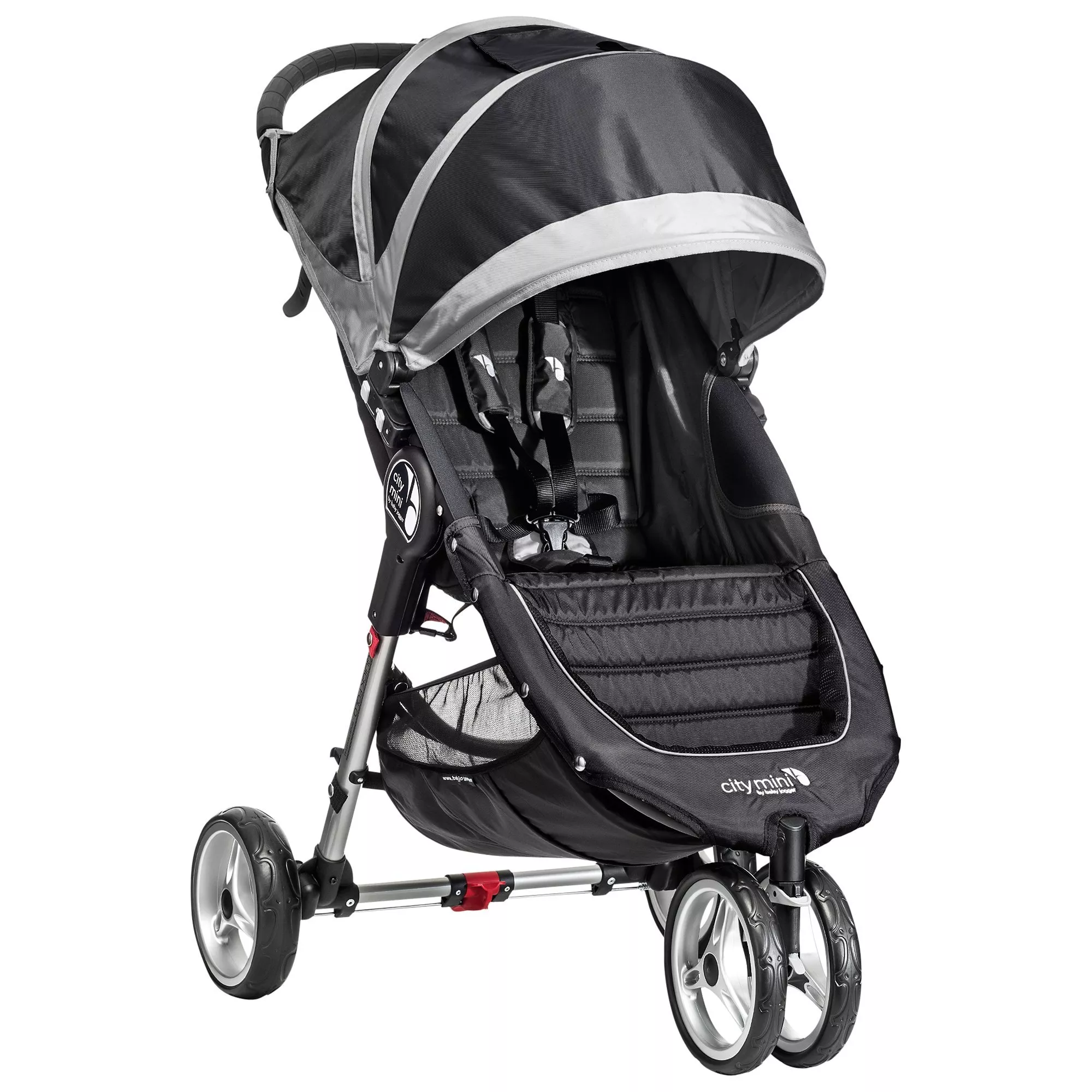 Baby Jogger City Mini 3 Wheel Pushchair Black Grey