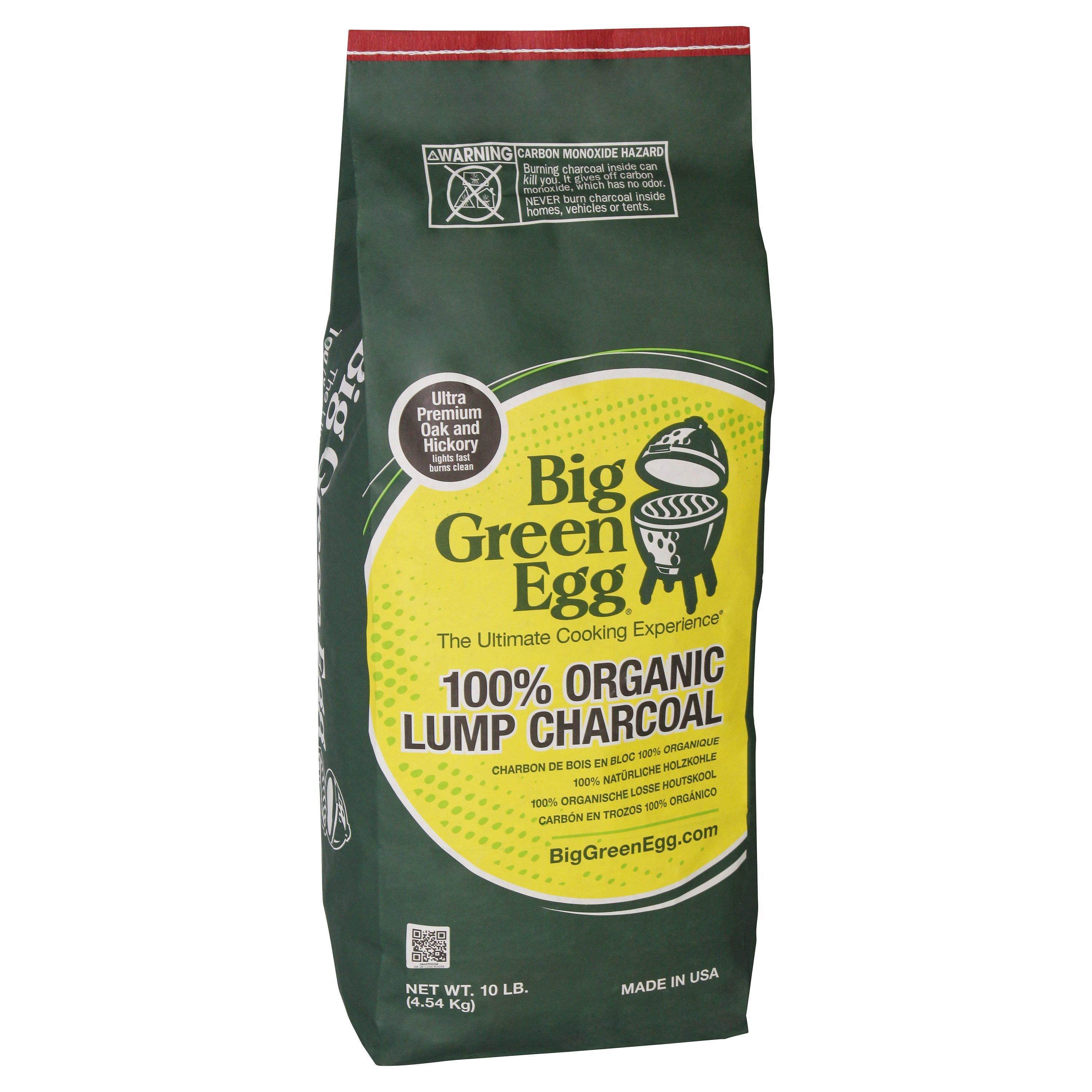 Big Green Egg Organic Lump Charcoal, 4.5kg