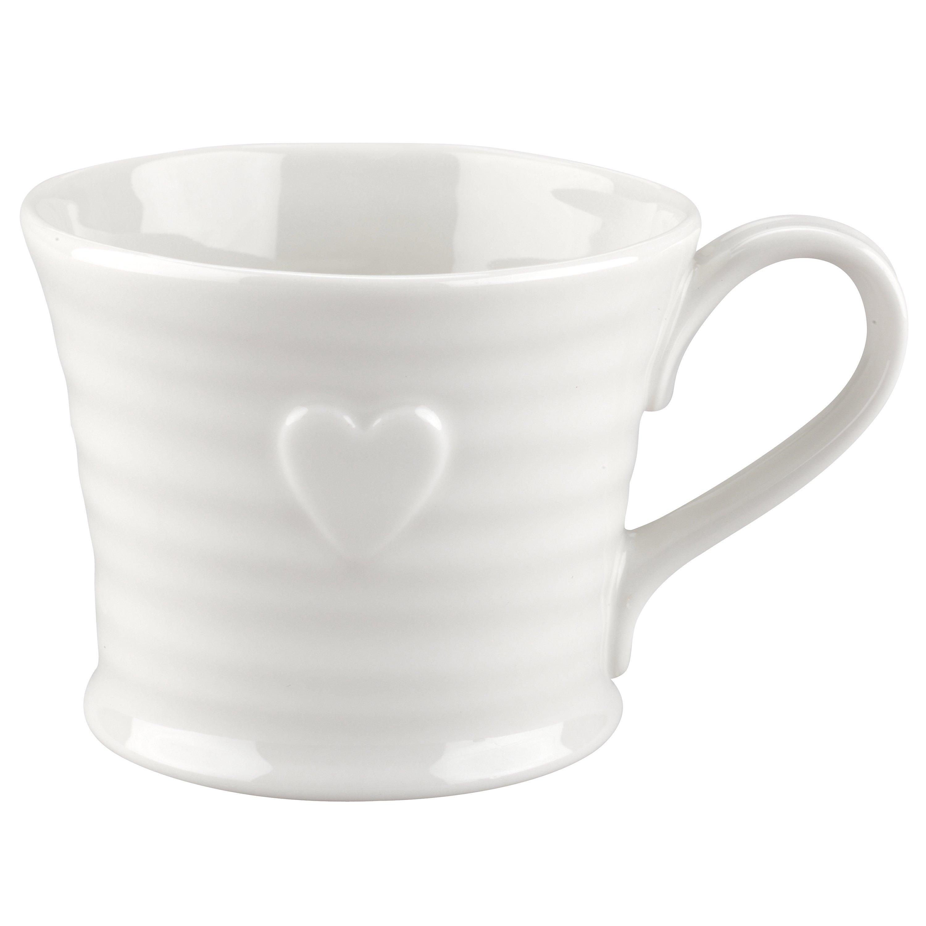 Sophie Conran for Portmeirion Embossed Heart Mug