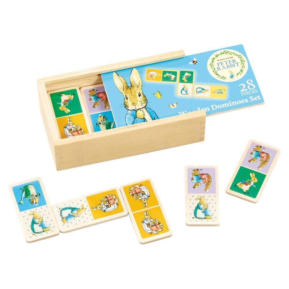 Beatrix Potter Peter Rabbit Wooden Dominoes Game