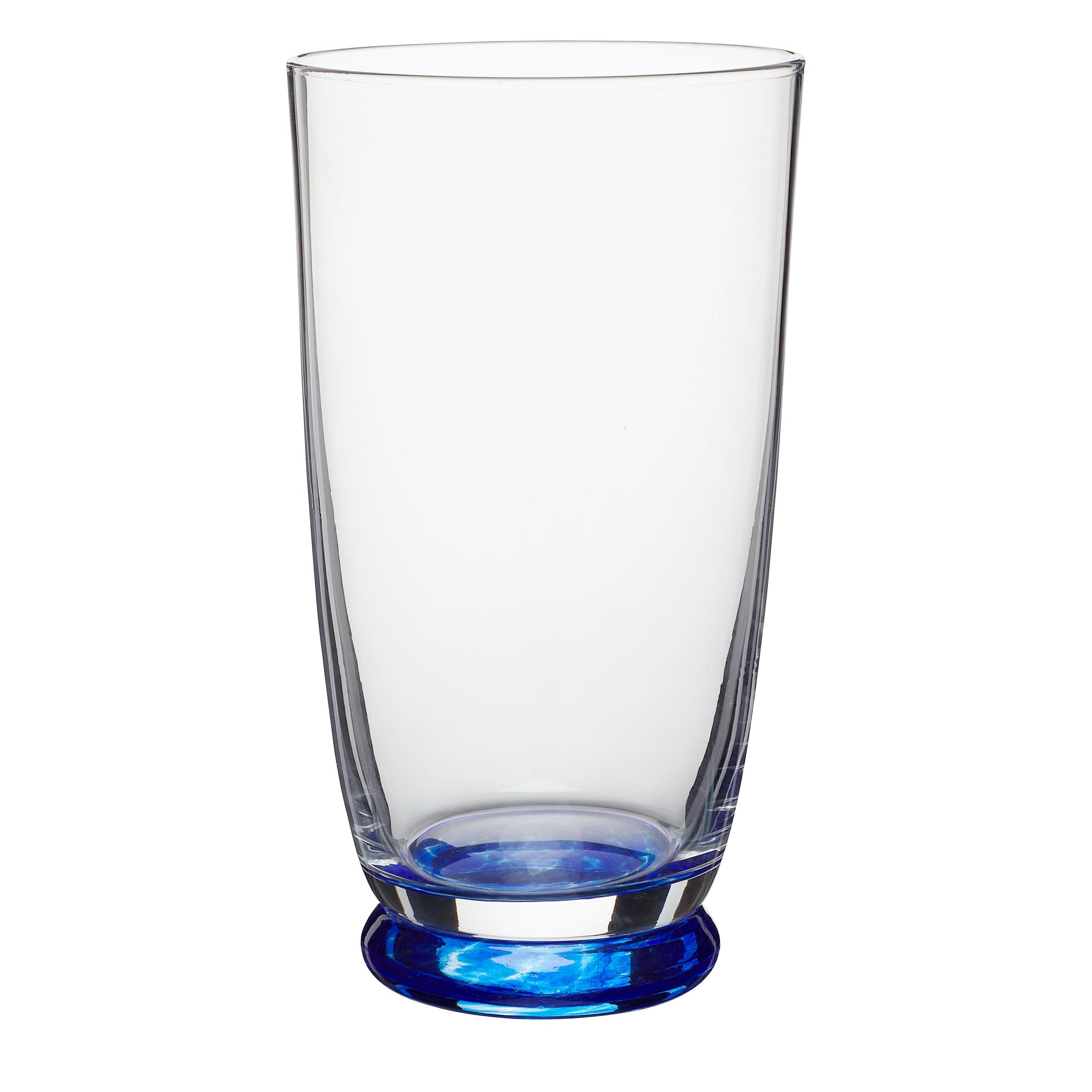 Denby Imperial Blue Tumbler, Clear, Large, Pack Of 2